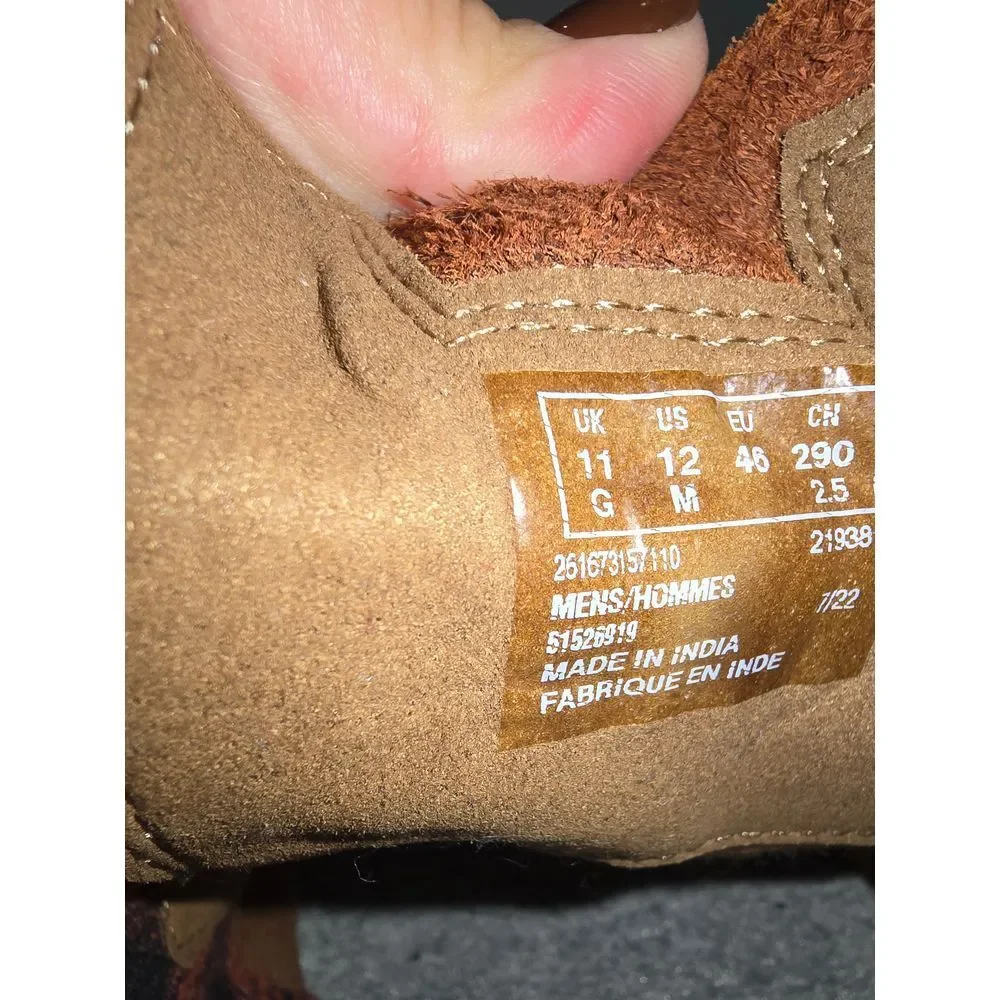 Clarks Tan Suede Men's Boots - Picture 3 of 7